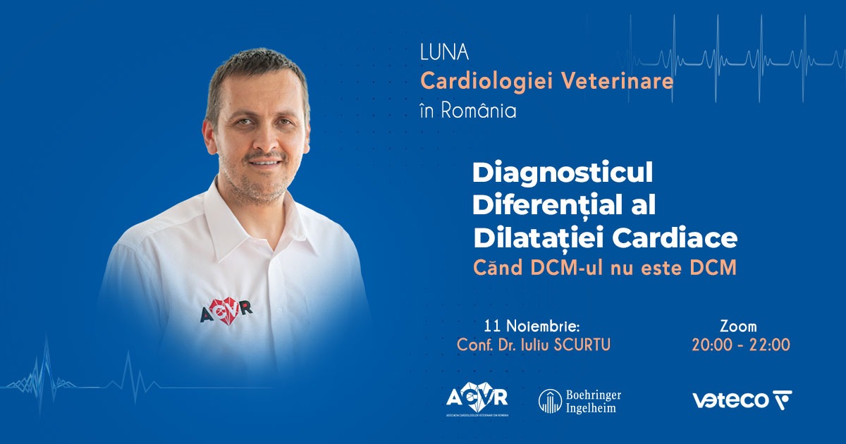 WEBINAR Diagnosticul Diferențial al Dilatației Cardiace - Când DCM-ul nu este DCM