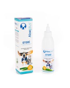 ALOEPLUS OTORÌ Emulsie pentru igiena urechilor, pentru câini și pisici fl 125 ml